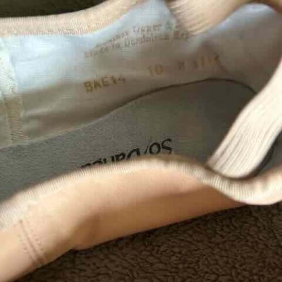 So Dance All Leather Ballet Slippers size 10 Pink - Picture 3 of 6